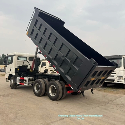 Yeni Shacman X3000 6×4 Çöp Kamyonu, 380-420 HP motorlu ve 30-35 ton ağır inşaat yükü