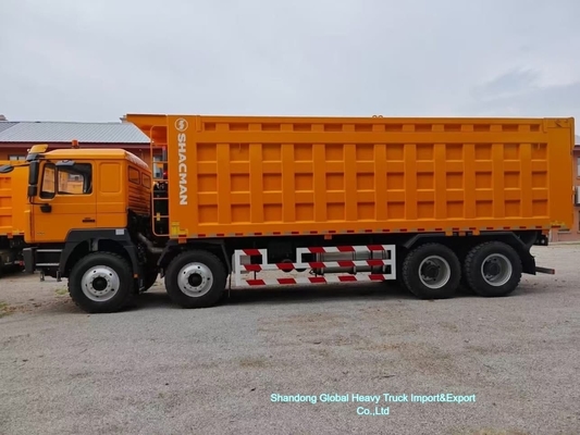 Shacman F3000 400HP dizel motorlu ve ağır yük inşaatı için ön kaldırma tarzı 8×4 atık kamyonu