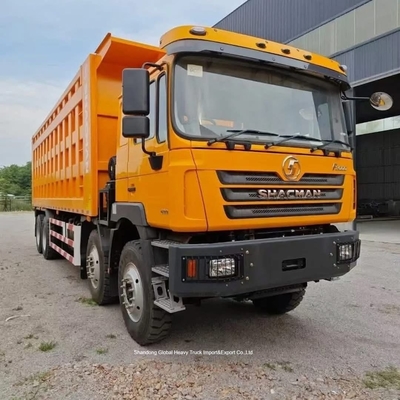 Shacman F3000 400HP dizel motorlu ve ağır yük inşaatı için ön kaldırma tarzı 8×4 atık kamyonu