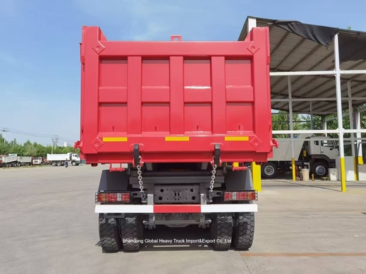 HOWO Çöp Kamyonu 371HP 375HP 8X4 40t-60t Afrika için mükemmel durumda yükleme