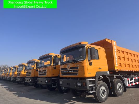 Shacman F3000 10 Tekerlekli 380HP Damperli Kamyon 30cbm 30ton 6X4 Kullanılmış Damperli Kamyon