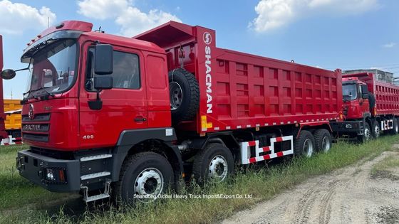 Shacman F3000 8x4 40 tonluk 400 HP motorlu atık kamyonu