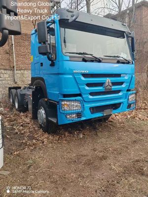 Kullanılmış Sinotruk HOWO 6x4 Traktör Kamyon Euro 2 Dizel Motoru