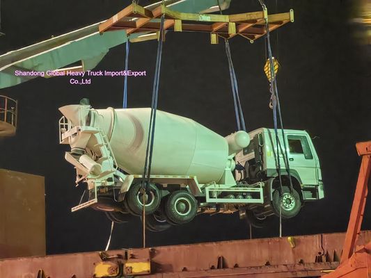 6×4 SDEC Beton Mikser Kamyonu 12m³ 380HP İnşaat İçin