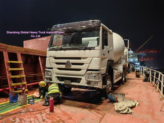 6×4 SDEC Beton Mikser Kamyonu 12m³ 380HP İnşaat İçin