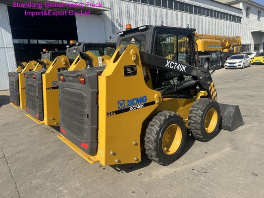 xcmg Tekerlekli yükleyici Çin Yeni Mini Küçük Backhoe CE EPA Euro 5 Yüksek Kalite Popüler Xc740K