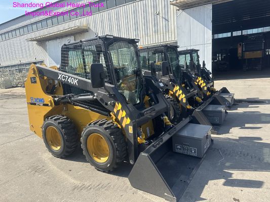 xcmg Tekerlekli yükleyici Çin Yeni Mini Küçük Backhoe CE EPA Euro 5 Yüksek Kalite Popüler Xc740K