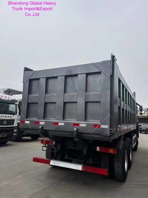 Sinotruk HOWO 25-30 ton yükleme kapasitesi 5600 × 2300 × 1500 mm Kargo Kutusu ve 400 litrelik yakıt deposu