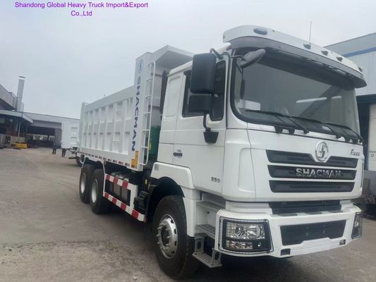 Yepyeni Shacman F3000 30 Ton Yük Kapasiteli Damperli Kamyon, Euro 2 Emisyon ve HYVA Hidrolik Sistemi ile