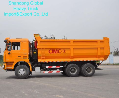 Shacman F3000 6X4 400L yakıt tankı Weichai 380HP motor ve 9/12 hızlı manuel vitesli kamyon