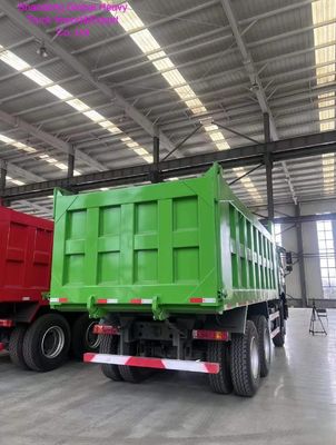 Sinotruk HOWO 25-30 ton yükleme kapasitesi 5600 × 2300 × 1500 mm Kargo Kutusu ve 400 litrelik yakıt deposu