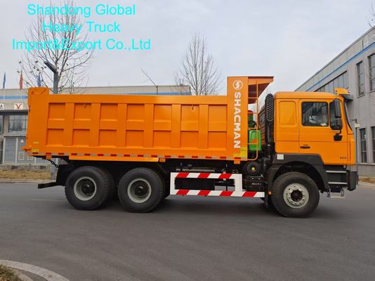 Shacman F3000 6x4 Damperli Kamyon, 25-30 Ton Yük Kapasiteli, Ağır Hizmet İnşaat ve Yüksek Mukavemetli Çelik Şasi