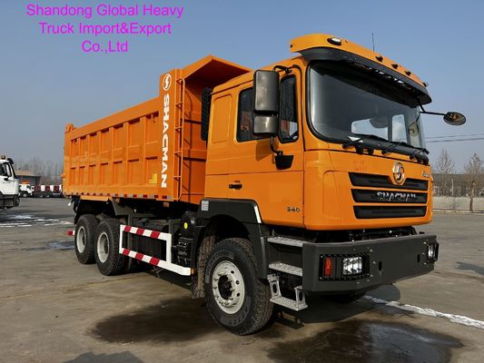 Shacman F3000 380HP 6X4 10 Tekerlekli Madencilik ve İnşaat için Ağır Görevli Çöp Kamyonu