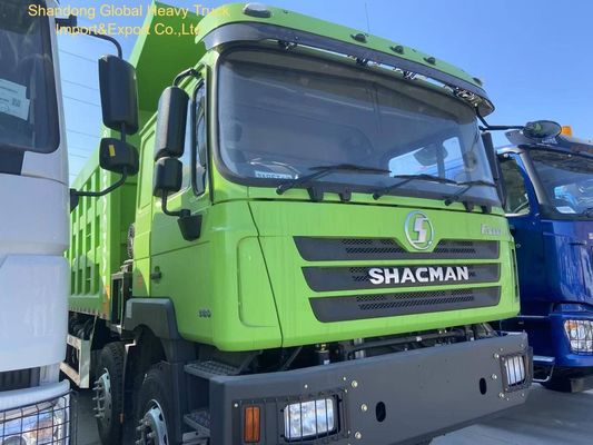 Shacman F3000 8×4 12 Tekerlekli 35-40 Ton Faydalı Yük ve 25-30 m3 Kapasiteli Ağır Görevli Çöp Kamyonu