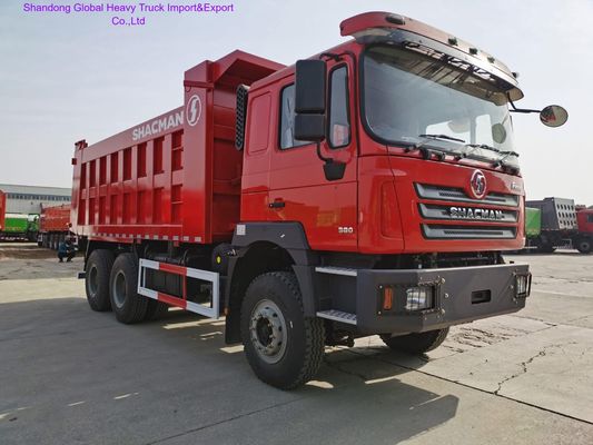 Shacman F3000 6X4 Euro2 Emisyon 400L Yakıt Tankı ve F3000 Kabin ile Yataklı Ağır Görevli Çöp Kamyonu