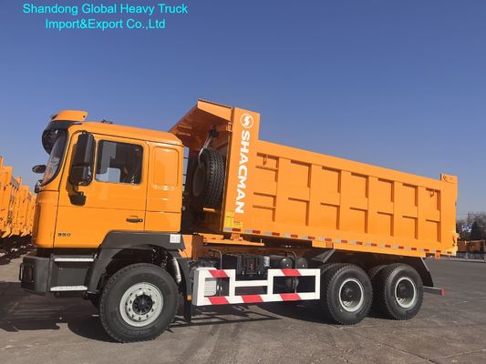 Shacman F3000 380HP 6X4 10 Tekerlekli Madencilik ve İnşaat için Ağır Görevli Çöp Kamyonu