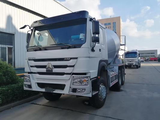HOWO 6×4 Concrete Mixer Truck with 12m3 Capacity, 371HP Engine, and High-Strength Wear-Resistant Steel Drum