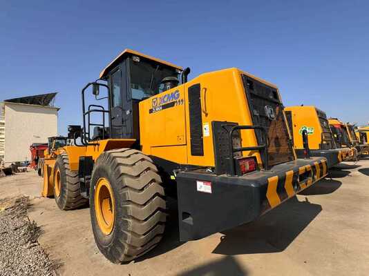 XCMG ZL50GN Çark yükleyicisi, 5T değerli yük, 162KW motor ve ağır inşaat için hidrolik güç-şifreleme şanzımanı