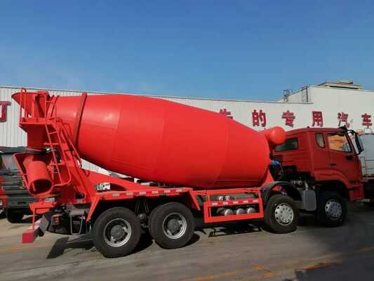Sinotruk HOWO 6x4 Beton Mikser Kamyonu, 336-430HP Motor ve 8-12cbm Kapasite ile Ağır Hizmet İnşaatı için