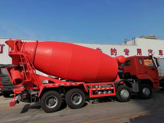 Sinotruk HOWO Beton Mikser Kamyonu 6-18 m³ Kapasite, Dizel Motor ve Aşınmaya Dayanıklı Tambur