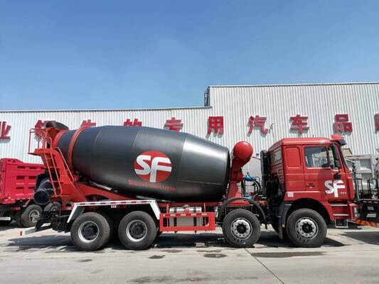 SHACMAN F3000 16m3 Hidrolojik Pompa Sistemi ve Güçlendirilmiş Şasi ile Ağır Görevli Beton Karıştırıcı Kamyon