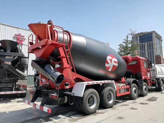 SHACMAN F3000 16m3 Hidrolojik Pompa Sistemi ve Güçlendirilmiş Şasi ile Ağır Görevli Beton Karıştırıcı Kamyon