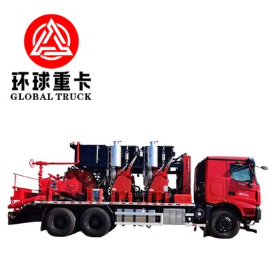 XYLC2500 8×6 Petrol Sahası Kırma Kamyonu, 2500 HP ve 15.000 psi Basınç ile Konvansiyonel Olmayan Petrol ve Gaz Çıkarımı İçin