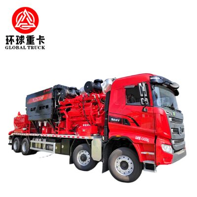 XYLC2500 8×6 Petrol Sahası Kırma Kamyonu, 2500 HP ve 15.000 psi Basınç ile Konvansiyonel Olmayan Petrol ve Gaz Çıkarımı İçin