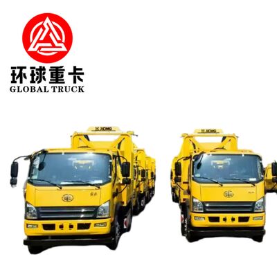 HOWO 4×2 350hp Dizel Kaza Yastığı Kamyonu Nijerya Yol Güvenliği ve İnşaat Bölgesi Koruması için Makaslı Asansör