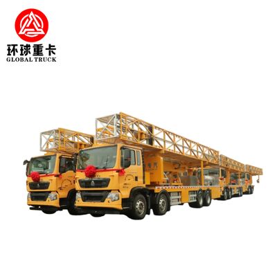 2026 Brand New Euro 4/2/5/6 Bridge Inspection Truck with 14m-16m Working Height and HOWO 4x2/6x4 Chassis for Ghana Projects