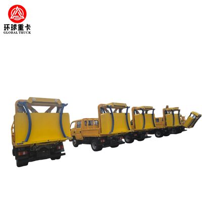 HOWO 4×2 350hp Dizel Kaza Yastığı Kamyonu Nijerya Yol Güvenliği ve İnşaat Bölgesi Koruması için Makaslı Asansör