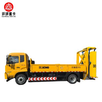 HOWO 4×2 Çarpışma Yastığı Kamyonu 350 beygir gücü ve Otoyol Bakım Güvenliği için Enerji Emen Koruma Sistemi