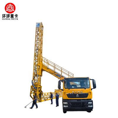 Bridge Inspection Truck with 14m-16m Working Height Euro 3 Emission Standard and HOWO 6x4 Chassis for Safe Bridge Maintenance