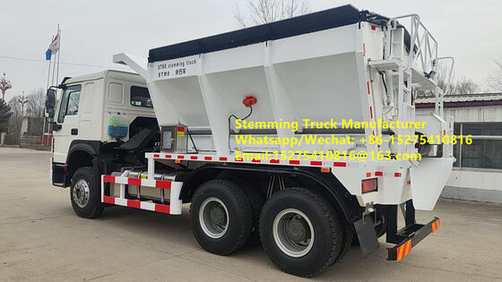 Yüksek verimli uzaktan kumandalı doldurma Kamyonu Taş dolum aracı GLOBAL-12 10/15/20 ton Çok fonksiyonlu Patlatma hizmeti mobil patlayıcı Üretim Birimi Kazakistan Özbekistan Endonezya Kongo MMU