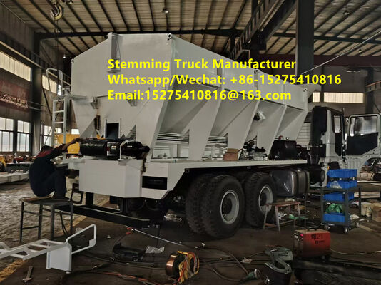 Hot Sell High efficiency Stemming Truck Stone filling vehicle GLOBAL-15 10/12/20 ton Multifunctional Blast Hole service Mongolia Guinea Kazakhstan Uzbekistan Indonesia Congo MMU