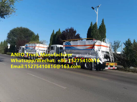 Daha ucuz fiyat Yüksek kalite Эрдэнэт Тавантолгой 15/20/25T газар дээр нь холих, цэнэглэх машин ANFO тэсрэх бодисын ачааны машин Эмульс Монголын нүүрсний тԩмрийн хүдрийн уурхайн тэсэлгээний үйлчилгээ MMU