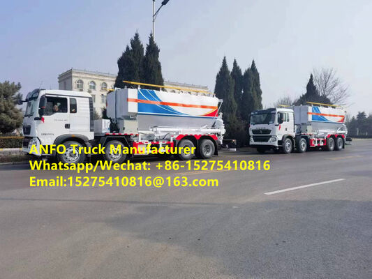 Daha ucuz fiyat Yüksek kalite Эрдэнэт Тавантолгой 15/20/25T газар дээр нь холих, цэнэглэх машин ANFO тэсрэх бодисын ачааны машин Эмульс Монголын нүүрсний тԩмрийн хүдрийн уурхайн тэсэлгээний үйлчилгээ MMU