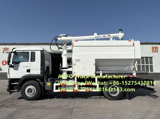 Düşük fiyat yeni HOWO 10/15/20/30T BCLH-10 yerinde karıştırma ve yükleme granül amonyum patlayıcı ANFO Kamyon Emülsiyon Patlatma hizmeti Sondaj Kazakistan/Özbekistan/Endonezya/KONGO DRC TREAD MMU