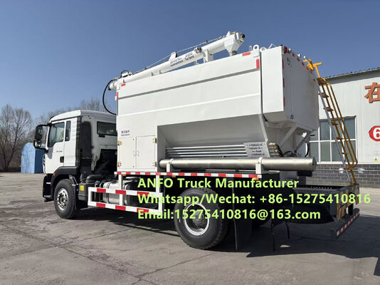 Düşük fiyat yeni HOWO 10/15/20/30T BCLH-10 yerinde karıştırma ve yükleme granül amonyum patlayıcı ANFO Kamyon Emülsiyon Patlatma hizmeti Sondaj Kazakistan/Özbekistan/Endonezya/KONGO DRC TREAD MMU