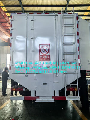Üstün kalite Çin yapımı TREAD 15/20/25/30Ton karıştırma ve şarj emülsiyon Toplu ANFO Kamyonlar mobil patlayıcı Üretim Birimi Moğolistan KONGO DRC PERU GHANA ZIMBABWE Madencilik Patlama Servisi MMU