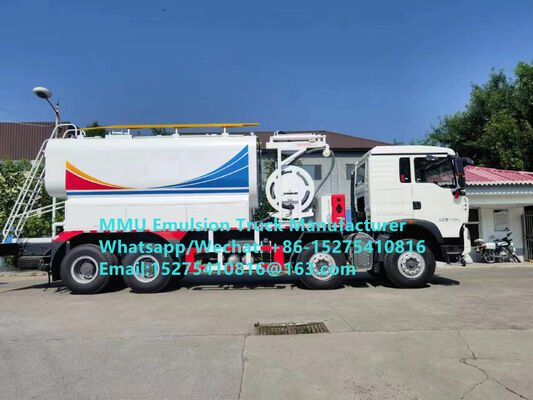 Multifunctional SHACMAN 15T BCRH-15 on-site mixing and charging emulsion bulk explosive loading truck Mongolia Mining Blast service Kazakhstan Uzbekistan Indonesia Congo MMU