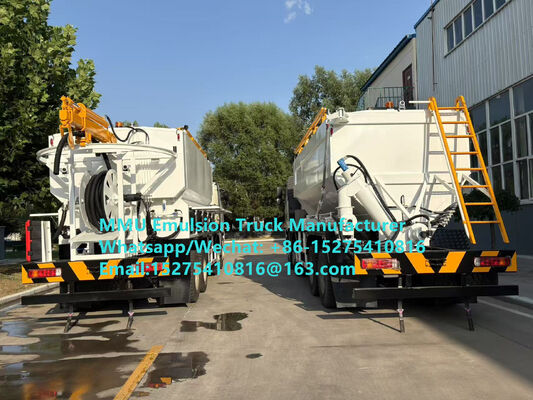 Multifunctional HOWO 20Ton BCRH-20 mixing and charging machine emulsion Bulk explosive truck Mongolia Mines Blast mobile explosive Manufacturing Unit Kazakhstan Uzbekistan Indonesia Congo MEMU MMU