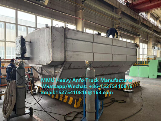 Çöp kamyon karıştırma ve şarj çok fonksiyonel ağır amonyum petrol patlayıcıları Kamyon 15/20/25 Ton Ağır Emülsiyon ANFO Kamyon Rusya/Kazakistan/Uzbekistan/Endonezya/Gvineya Madencilik Patlama Servisi