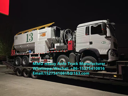 Çöp kamyon karıştırma ve şarj çok fonksiyonel ağır amonyum petrol patlayıcıları Kamyon 15/20/25 Ton Ağır Emülsiyon ANFO Kamyon Rusya/Kazakistan/Uzbekistan/Endonezya/Gvineya Madencilik Patlama Servisi