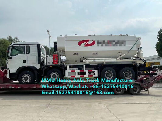 Süper performanslı HOWO karıştırma ve şarj çok fonksiyonel ağır amonyum petrol patlayıcıları Kamyon 15/20/25 Ton Ağır Emülsiyon ANFO Kamyon Zambiya/Zimbabwe/Tanzanya/Ghana/Gineya/Peru Madencilik Patlama Servisi