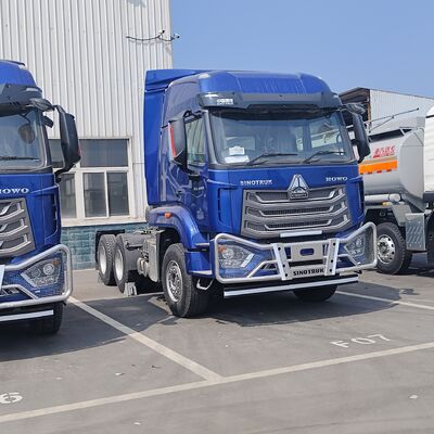 HOWO NX 6×4 traktör kamyonu 420HP dizel motorlu ağır işli manuel şanzıman ve madencilik için güçlendirilmiş şasi