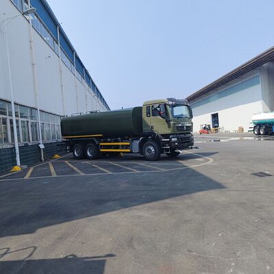 HOWO TX 6×4 Su Tankı Kamyonu, 15-20 CBM Kapasiteli Yüksek Basınçlı Merkezi Çevre Su Pompası ve Toprak Temizliği ve Toprak Temizliği İçin Güçlendirilmiş Tank Vücudu
