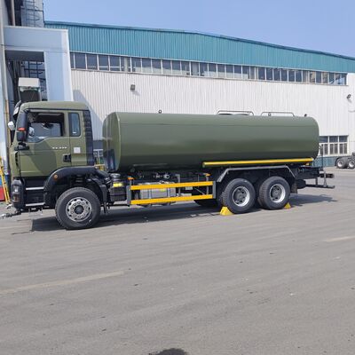 HOWO TX 6×4 Su Tankı Kamyonu, 15-20 CBM Kapasiteli Yüksek Basınçlı Merkezi Çevre Su Pompası ve Toprak Temizliği ve Toprak Temizliği İçin Güçlendirilmiş Tank Vücudu