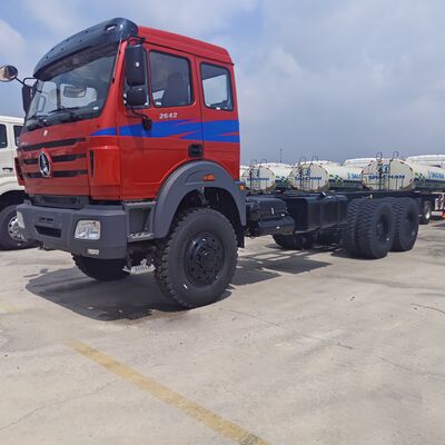 BEIBEN 2638 6×4 ağır yüklü traktör kamyonu 380 HP WEICHAI motoru ve Mercedes-Benz Teknolojisi şasi ile