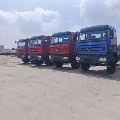 BEIBEN 2638 6×4 ağır yüklü traktör kamyonu 380 HP WEICHAI motoru ve Mercedes-Benz Teknolojisi şasi ile